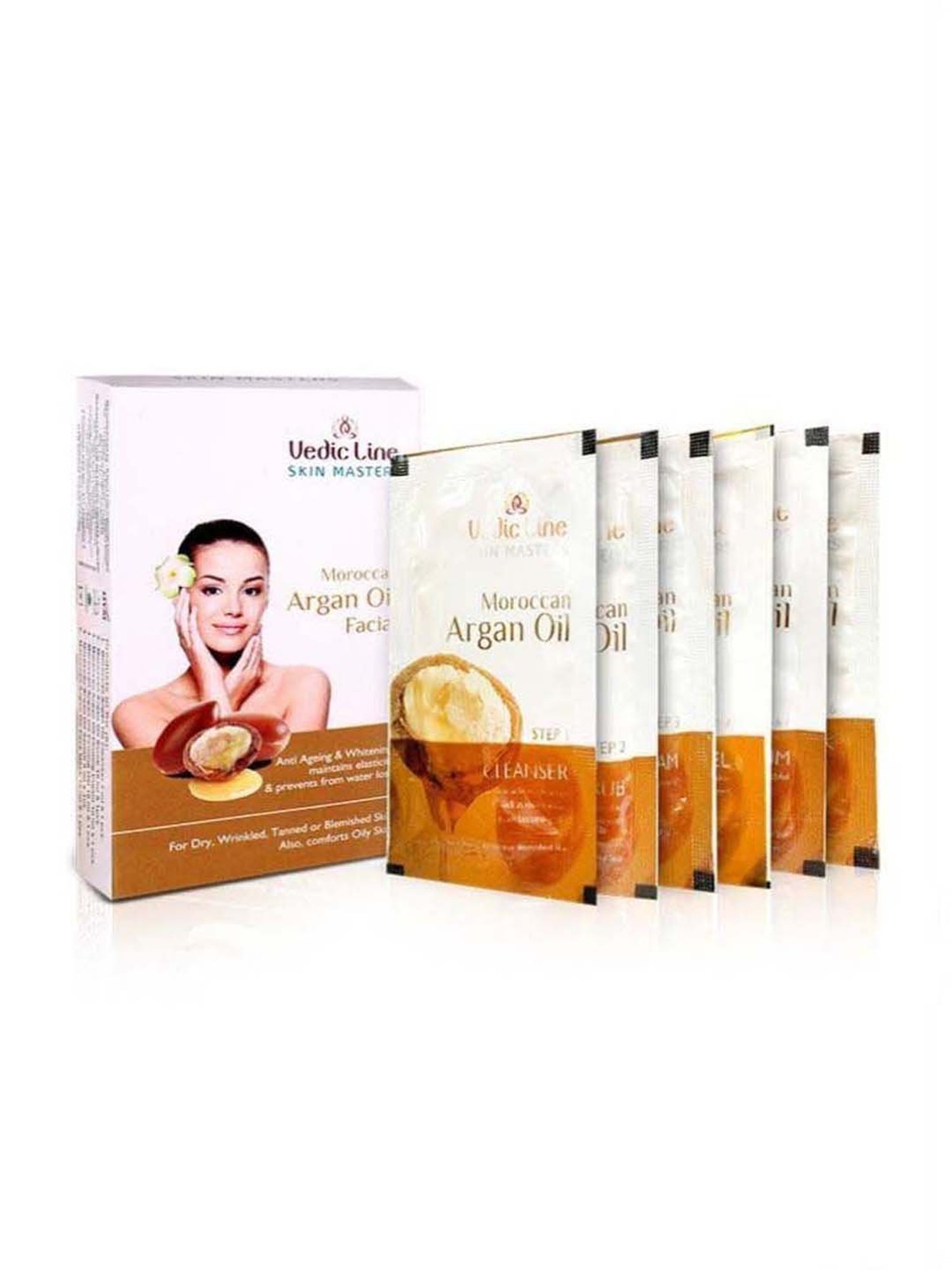 VEDIC LINE Moroccan Argan Oil Facial Kit