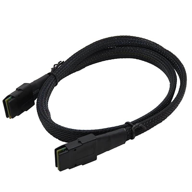 07M Internal Mini SAS 36Pin to SFF8087 Cable Black