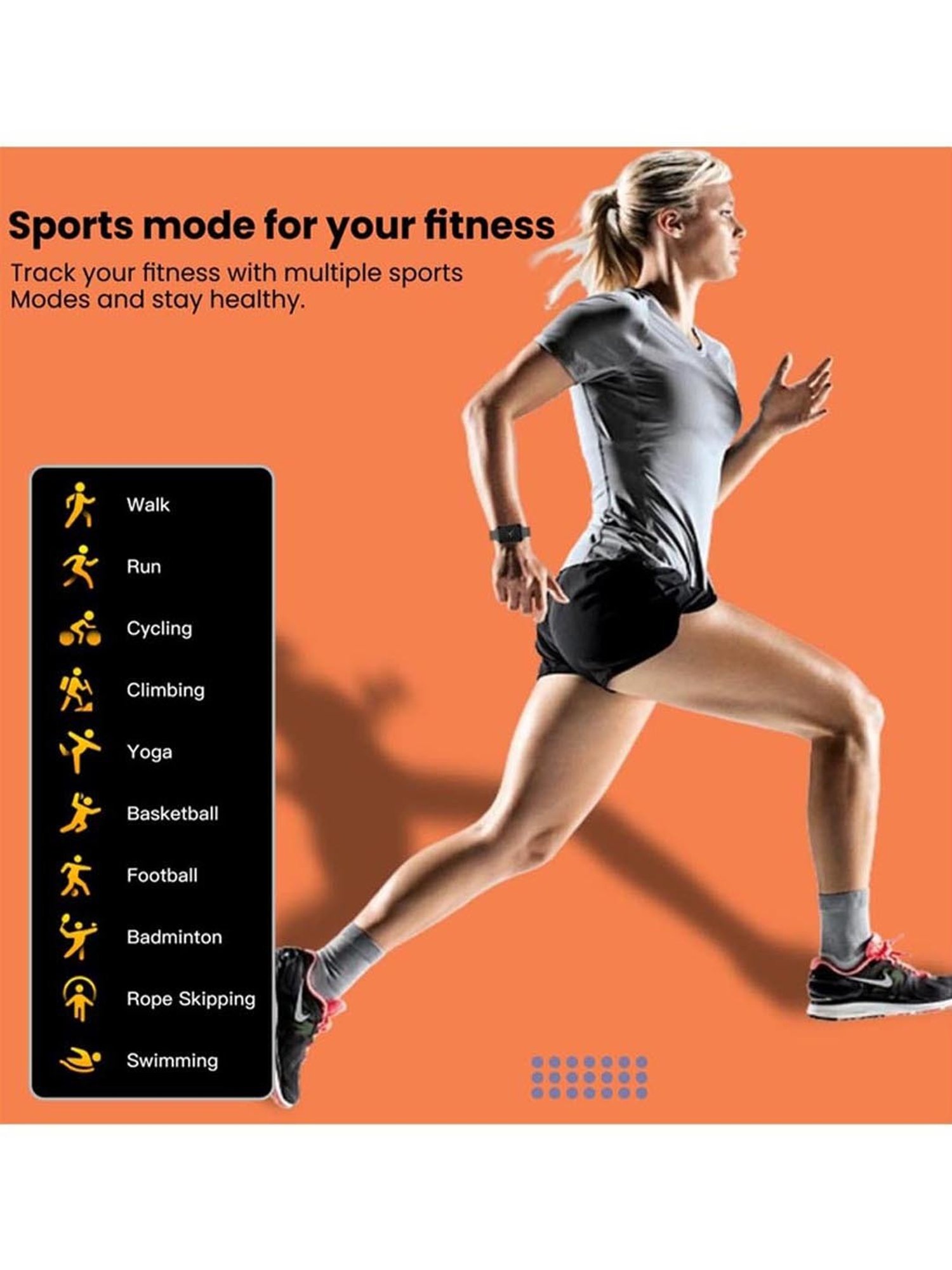 Portronics Kronos X4 Smart Calling Watch with Multiple Sports Mode (Blue)