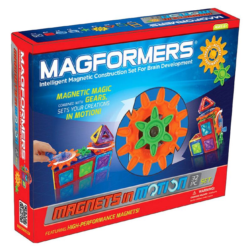 Magformers Magnets in Motion - 32Pc