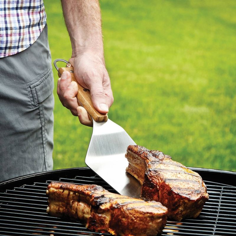 Heavy Turner Stainless Steel Grill Spatula - Outset