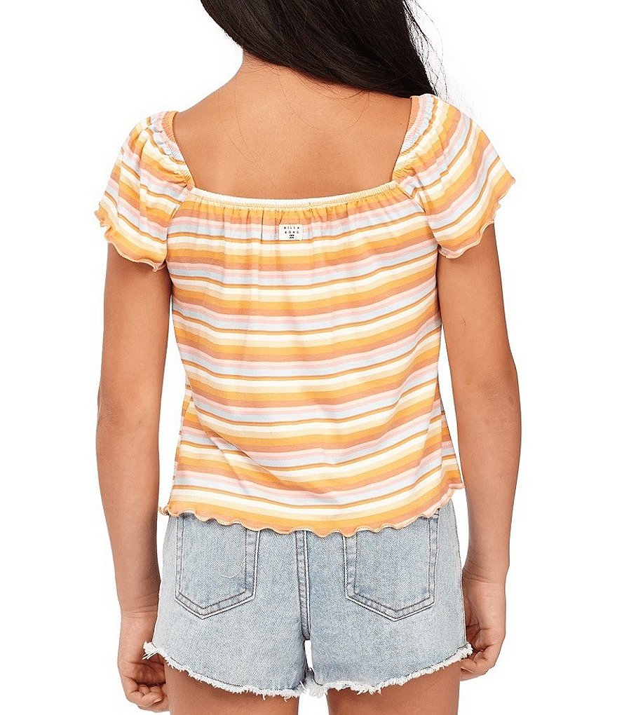 Billabong Little/Girls Girls 4-12 Short-Sleeve Its All Stripes Tee