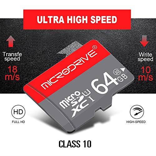 AFANG Micro SD Card Microdrive 64GB High Speed Class 10 Micro SD (TF) Memory Card