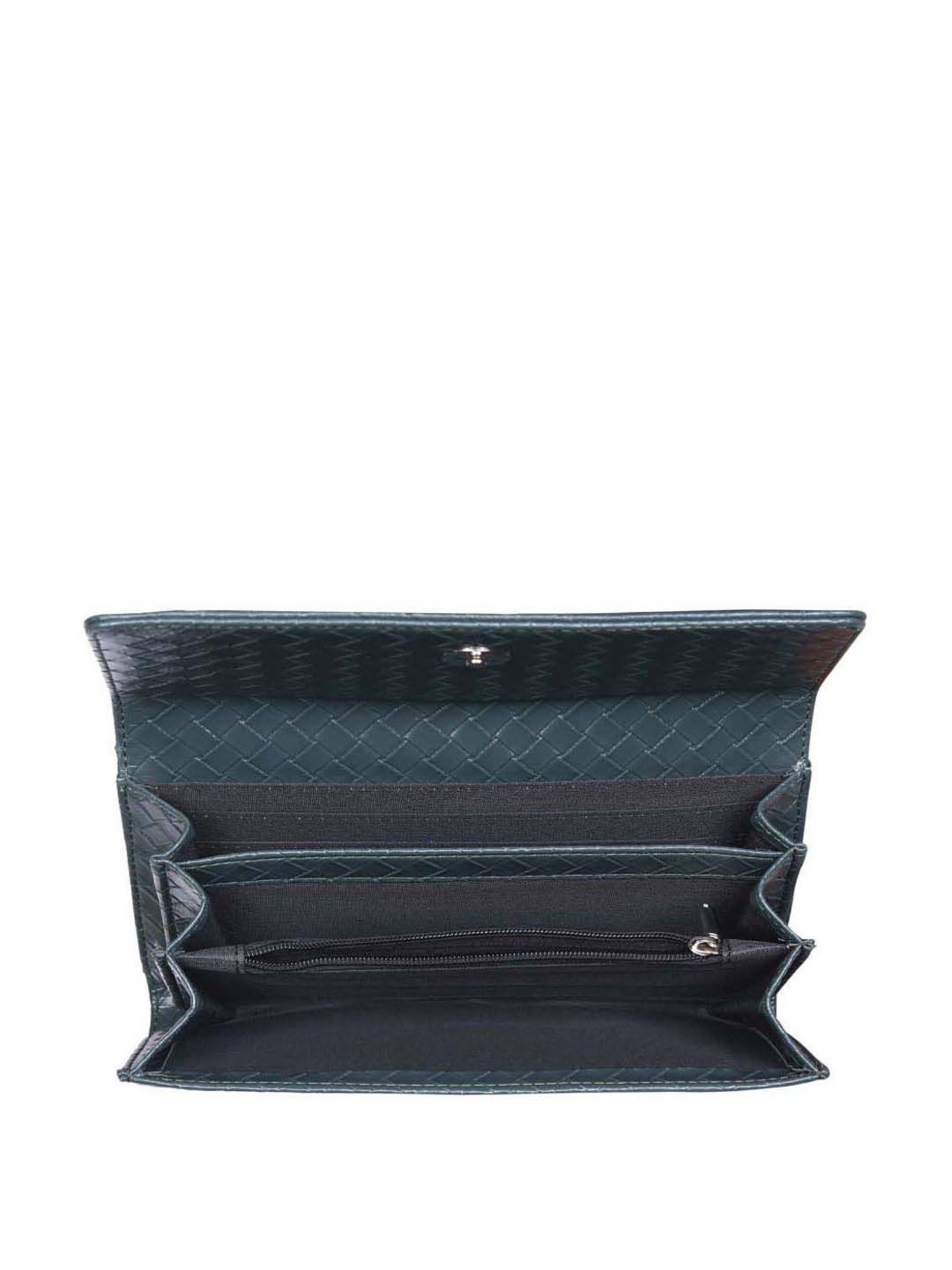 Toteteca Green Solid Wallet for Women