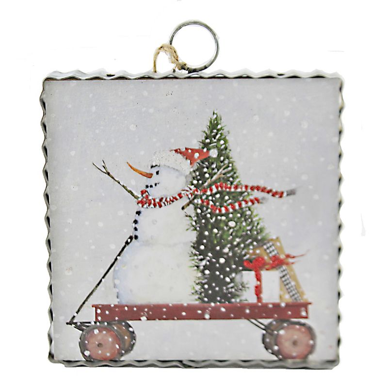 Melrose 18" Black and White "Life Is Short Eat Dessert First" Wall Plaques