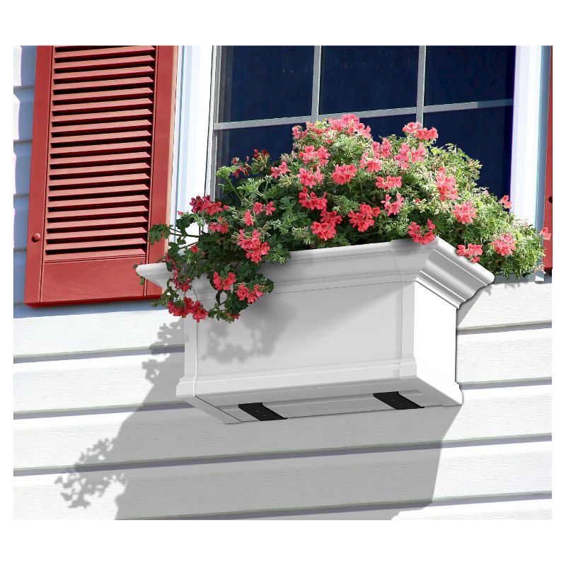 AquaSavTM Oxford Window and Deck Planter, 30" - PRIDE GARDEN PRODUCTS