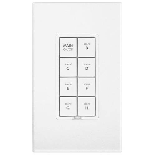 INSTEON Keypad Dimmer Switch (Dual-Band), 8-Button, White