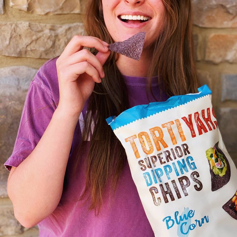 Tortiyahs! Blue Corn Chips - 10oz