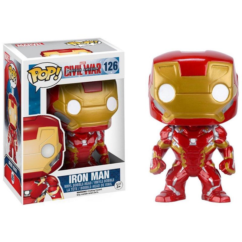 Funko Pop Marvel: Captain America Civil War - Iron Man Vinyl Figure
