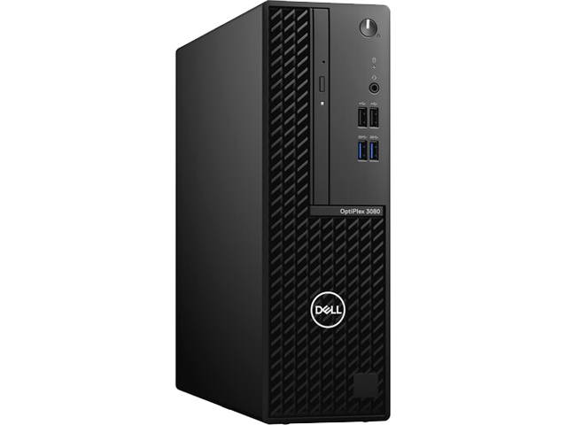 DELL Desktop Computer OptiPlex 3080 8RMDH Intel Core i5 10th Gen 10500 (3.10 GHz) 16 GB DDR4 256 GB PCIe SSD Intel UHD Graphics 630 Windows 10 Pro 64-bit