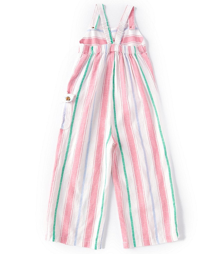 Habitual Toddler Girls 2T-4T Stripe Wide-Leg Jumpsuit