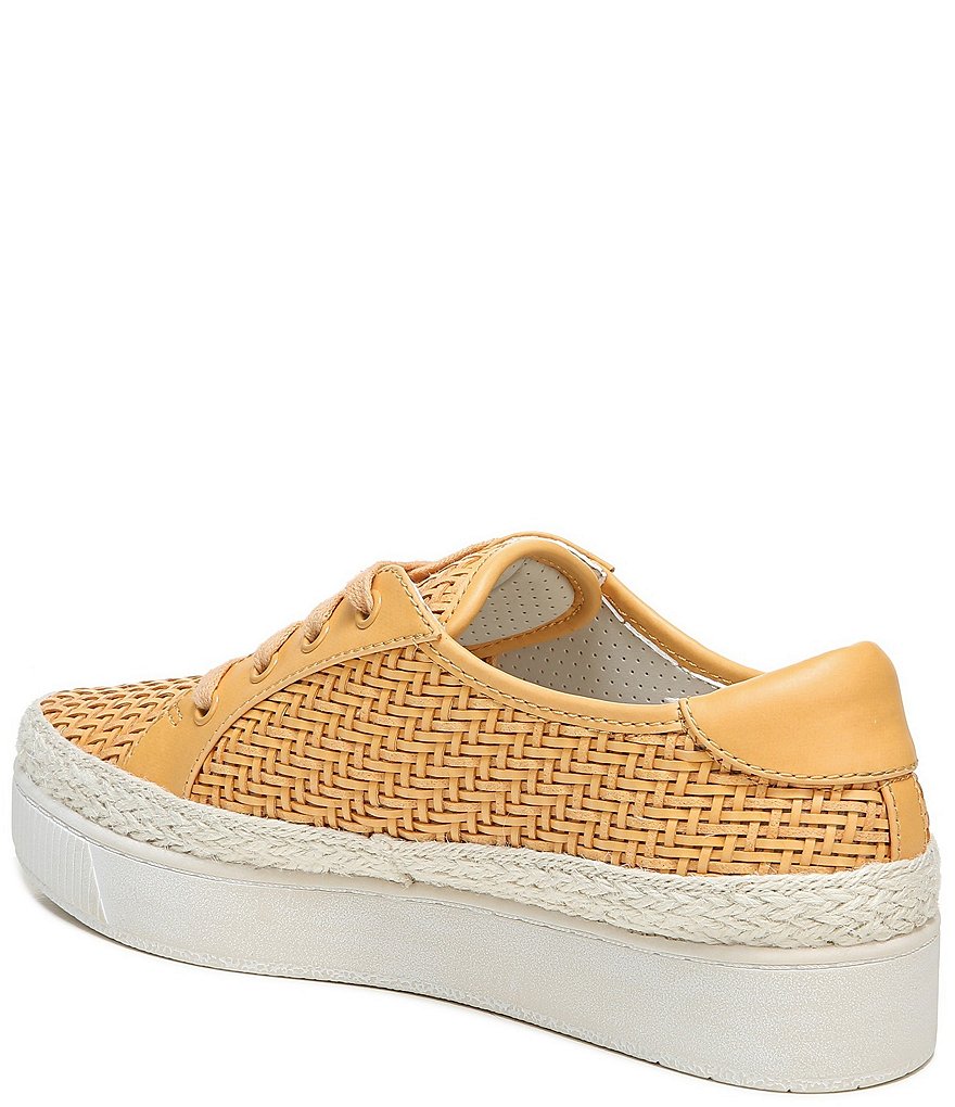 Franco Sarto Hyria Woven Lace-Up Platform Sneakers