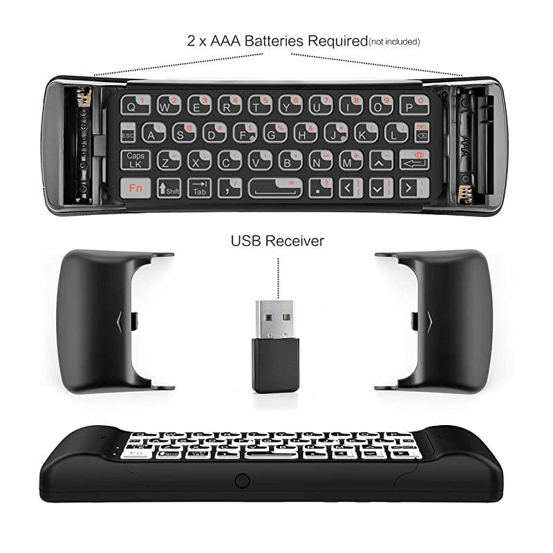 NEO U9-H +NEO A3 Backlit, 64-bit Octa-Core Media Hub for Android [2GB/16GB/4K/HDR] and Six-Axis Gyroscope Backlit Remote with Voice Input. Sold Directly by  Technology Limited. Backlit