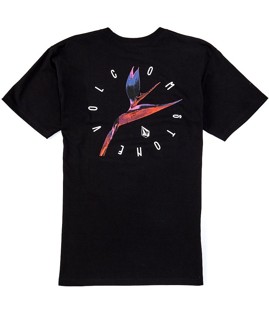 Volcom Stone Blossom Basic-Fit Short-Sleeve Graphic T-Shirt