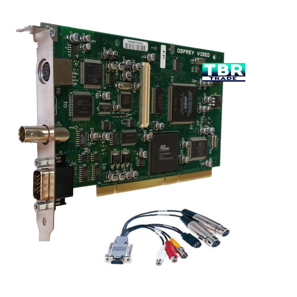 Viewcast Osprey 530 Analogue And SDI Digital Video Capture Card + Breakout Cable 93-00197-01