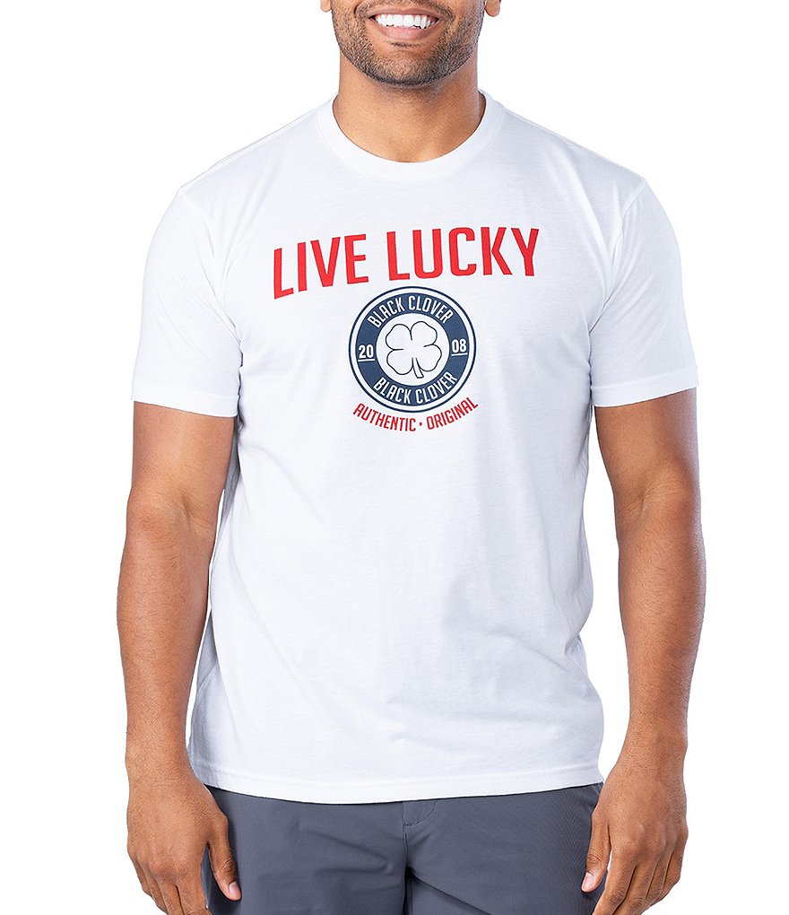 BLACK CLOVER Short-Sleeve Authentic L7 Graphic T-Shirt