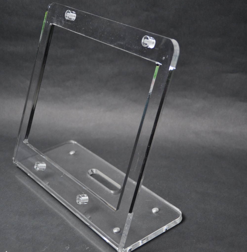 iPad mini 1/2/3 Black Desktop Stand Kit for POS, Kiosk, Show Display. Compatible with Square Reader