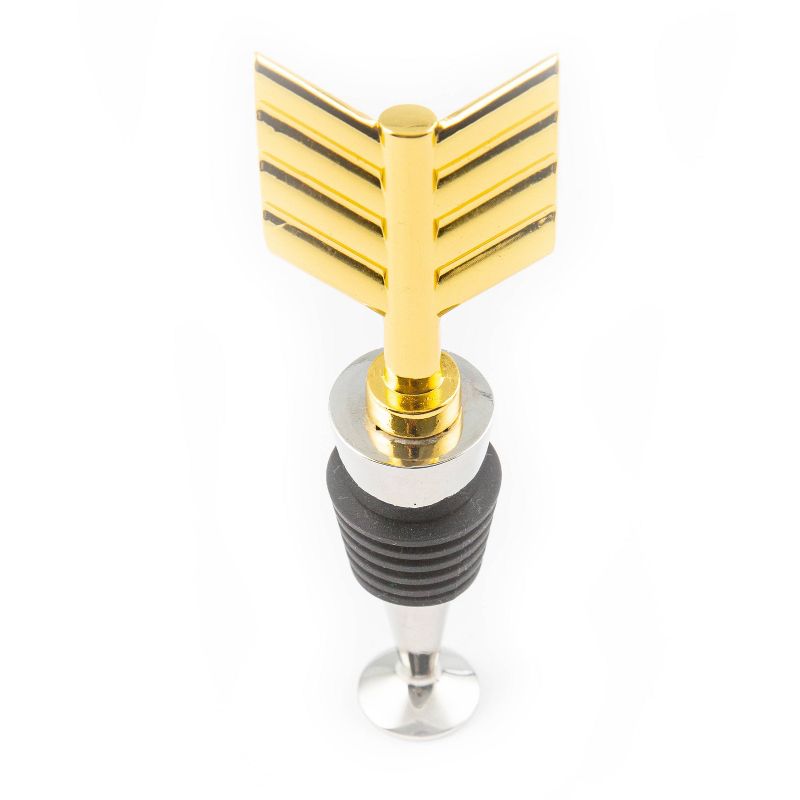 Thirstystone Gold Tone Arrow Bottle Stopper