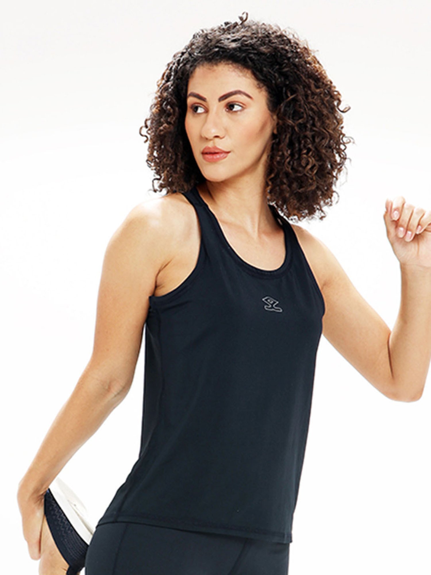 Shrey Navy Tank Top