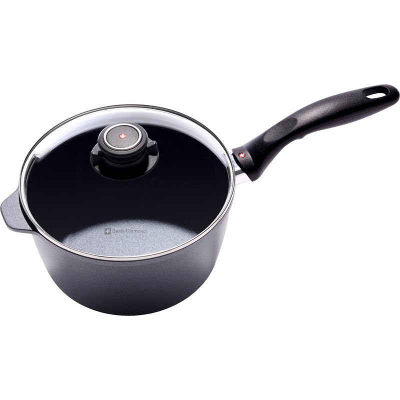 Swiss Diamond 8" Sauce Pan with Lid