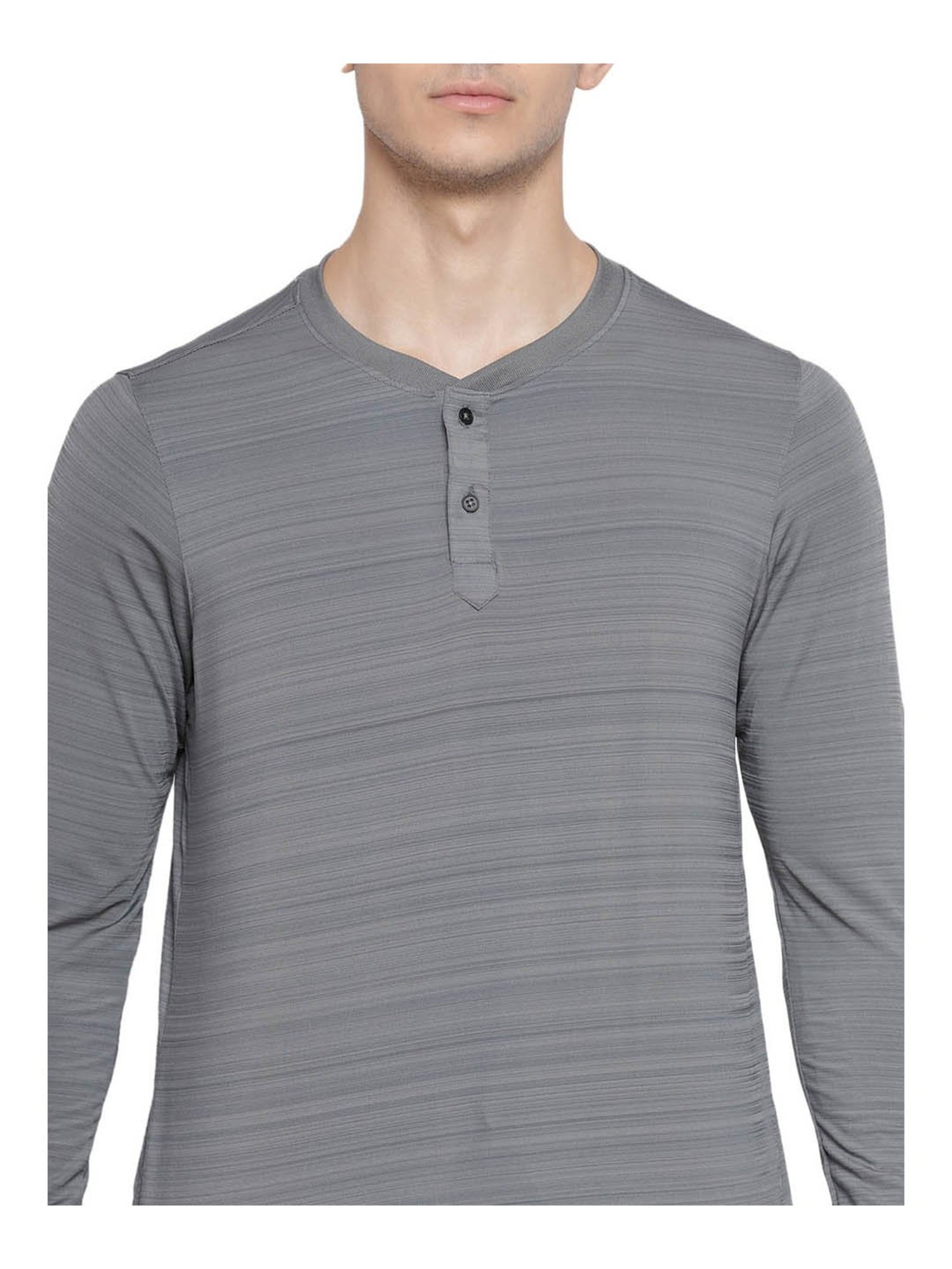 Turtle Grey Striped T-Shirt