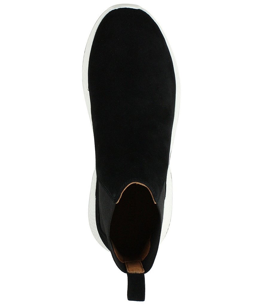 L'Amour Des Pieds Haddy Suede Chelsea Chunky Sneaker Booties