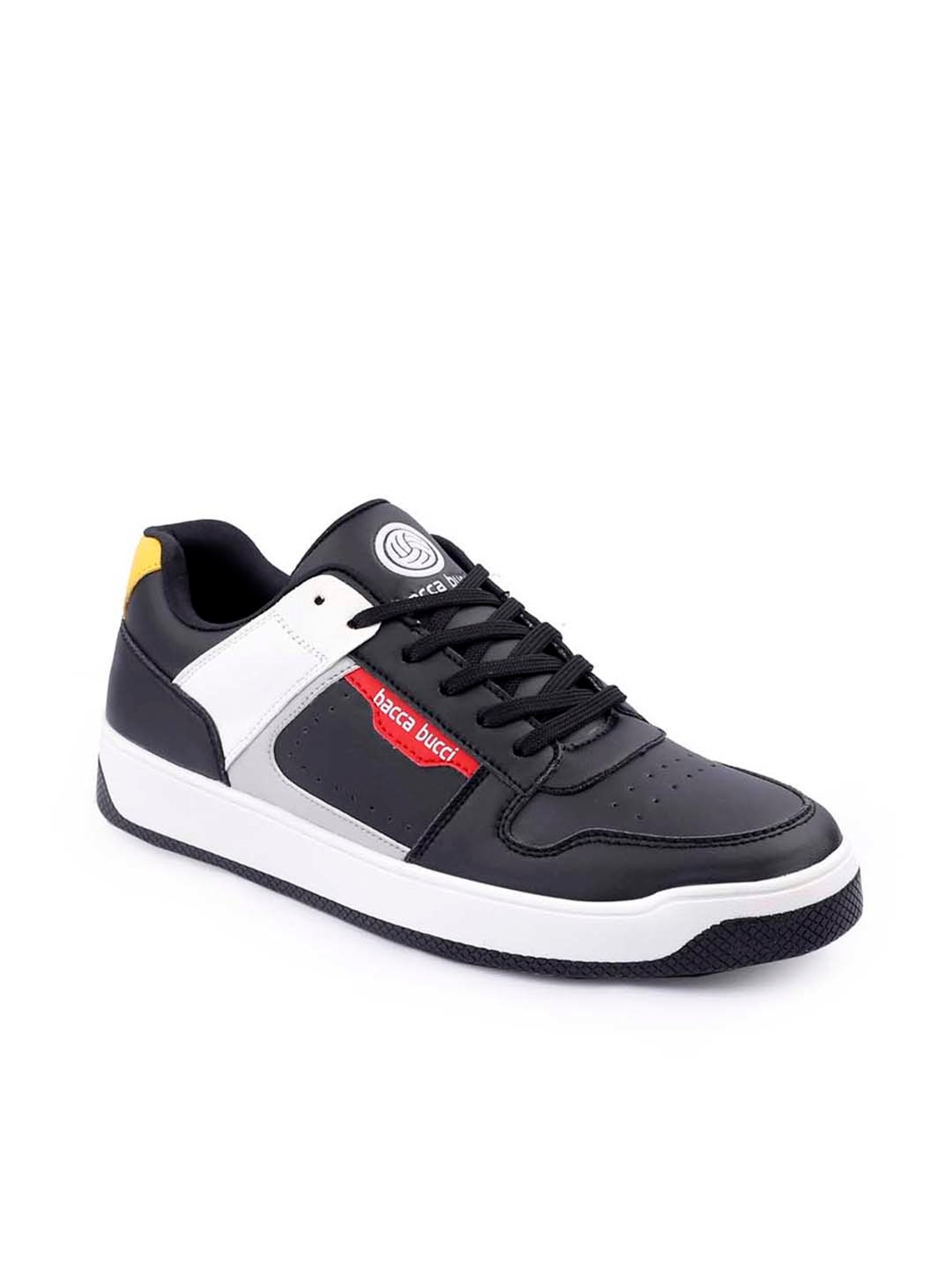 Bacca Bucci Men's RANGER DUNKS Black Casual Sneakers