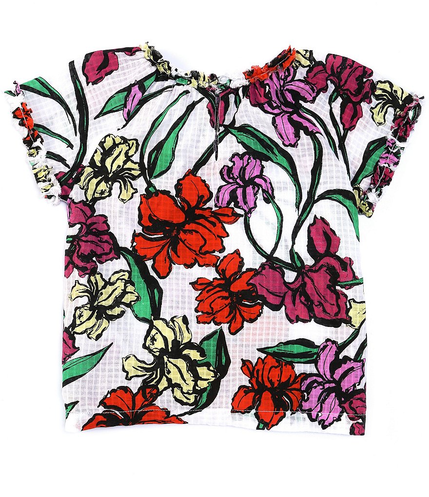 Roller Rabbit Little Girls 2-6 Family Matching Jorales Short Sleeve Top