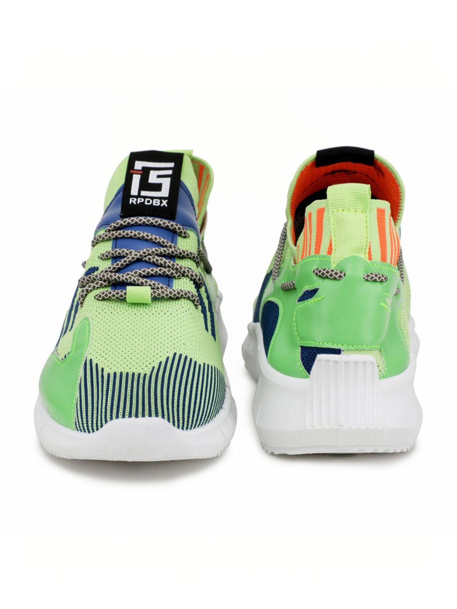 Rapid Box Men's Green Running Shoes