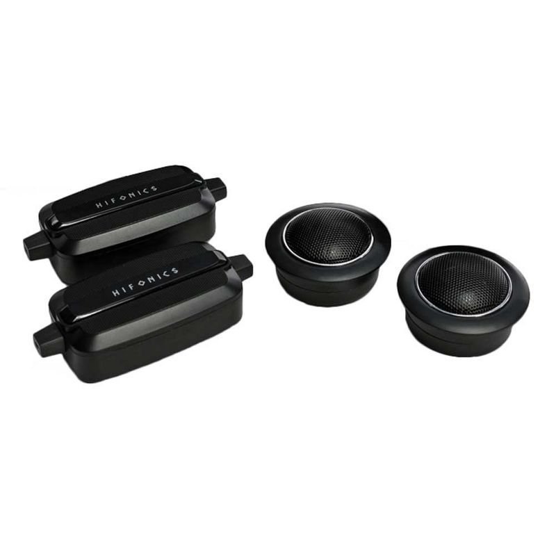 Hifonics Zeus 6.5" 2 Way 400W Component Speaker System Pair | ZS65C (4 Pack)