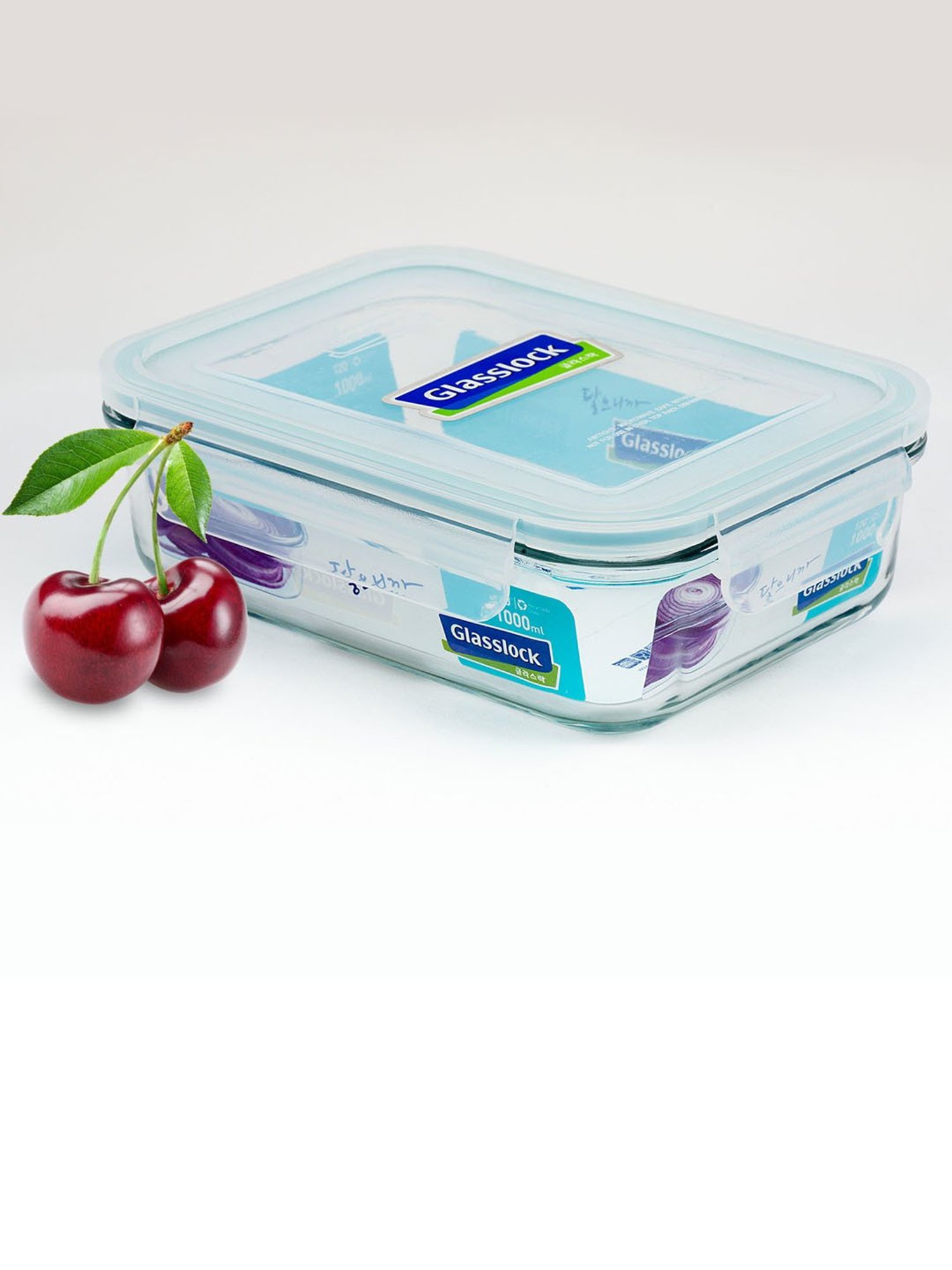 Glasslock Transparent Glass 1000 ml Jars and Container