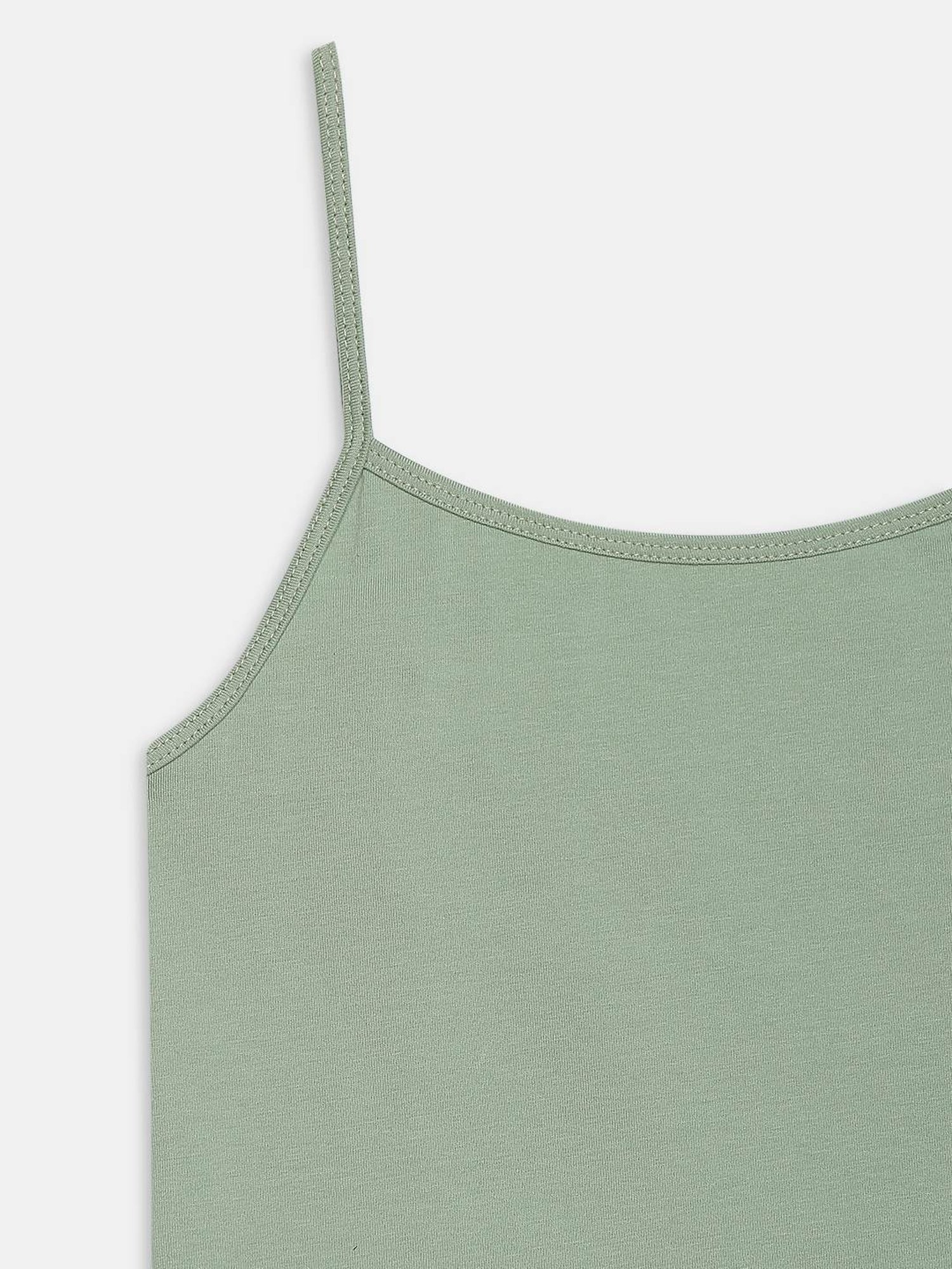 Sillysally Kids White & Grey Regular Fit Camisole