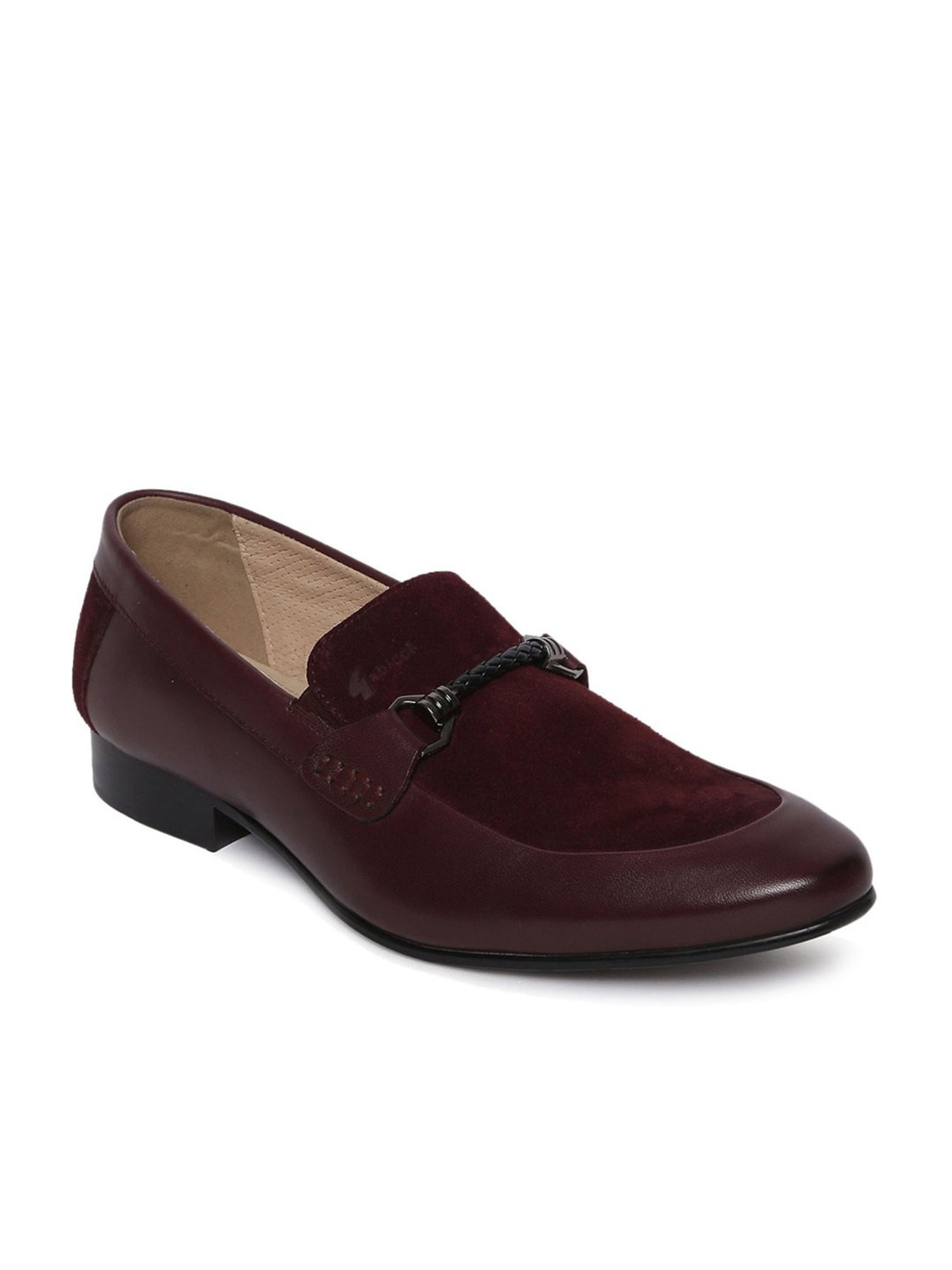 Gabicci Men's Winchester Maroon Loafers