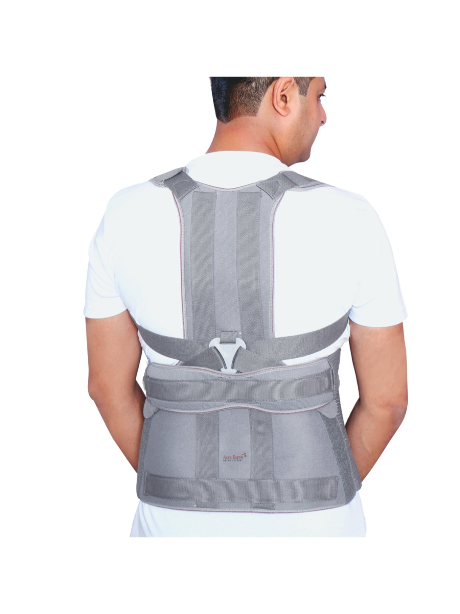 AccuSure B7 Taylor's Brace Back Support - Size M (Grey)