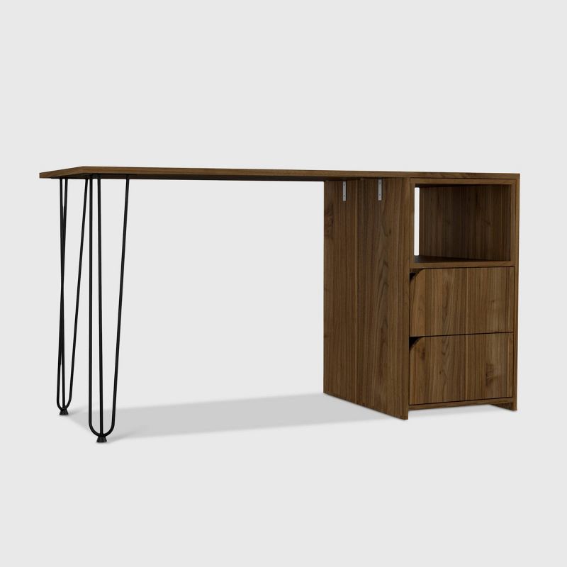 Aster 2 Drawer Desk Brown - RST Brands