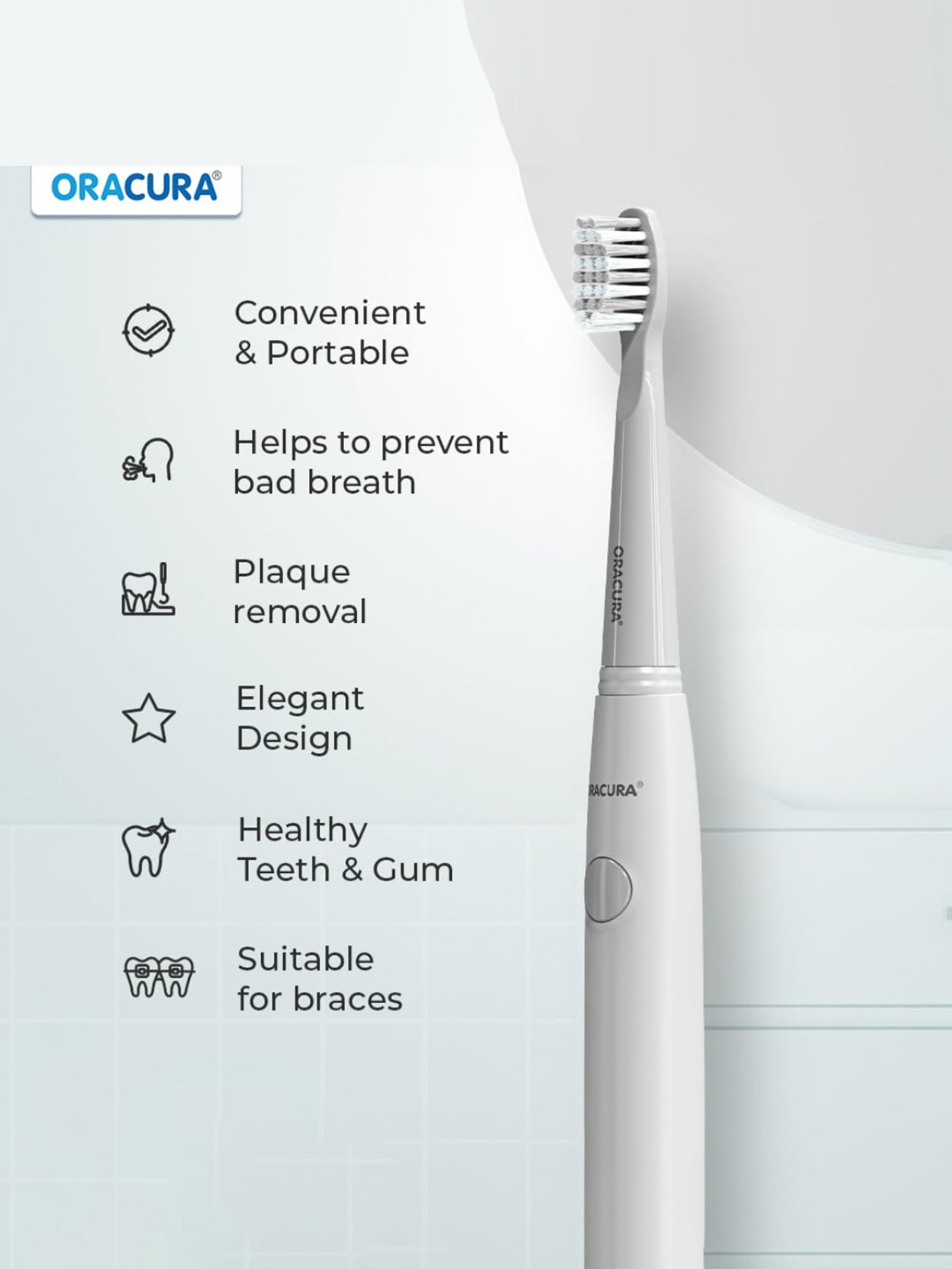 Protouch Teeth Whitening Pen for Men and Women (White)