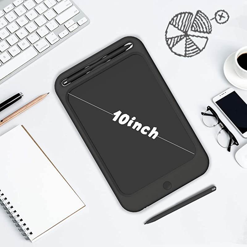 LCD Writing Tablet 10 Inches Electronic Writing Drawing Doodle Board with Memory Lock Digital Writing Pad for Kids and Adults at Home School Office