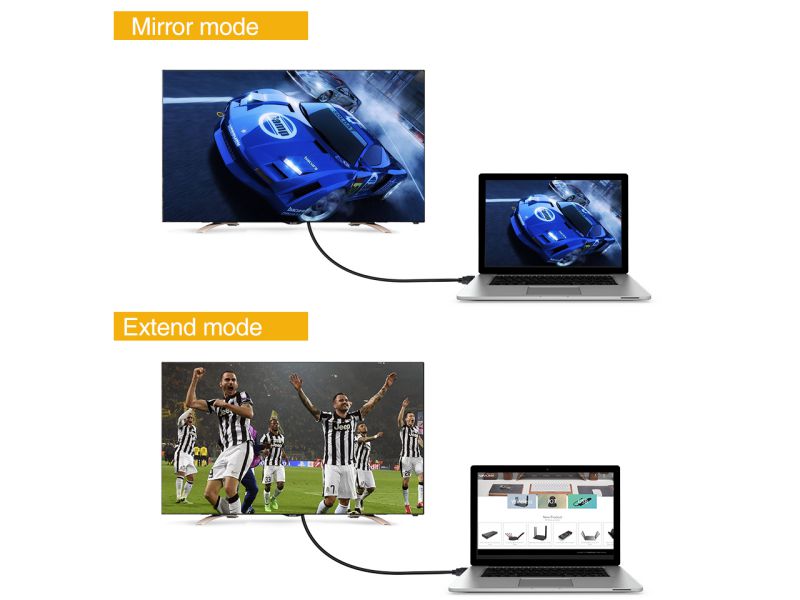 Wavlink 4K HDMI Cable - 6.6ft  Zinc Alloy Shell HDMI Male to HDMI Male cable - Braided Cord (30AWG) - High Speed with Ethernet & Audio Return - Support 4K 2160p, HD 1080p, 3D