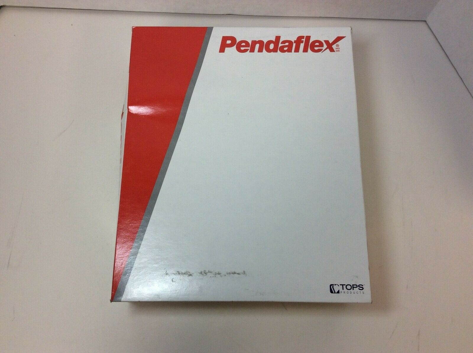 Pendaflex End Tab, Reinforced Tab, 2 Fasteners, Letter Size, Blue, 50/Box 45040