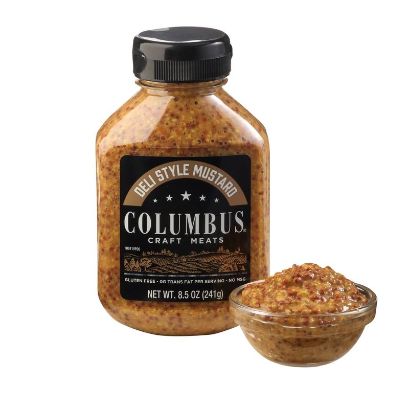 Columbus Deli Style Mustard Bottle - 8.5oz