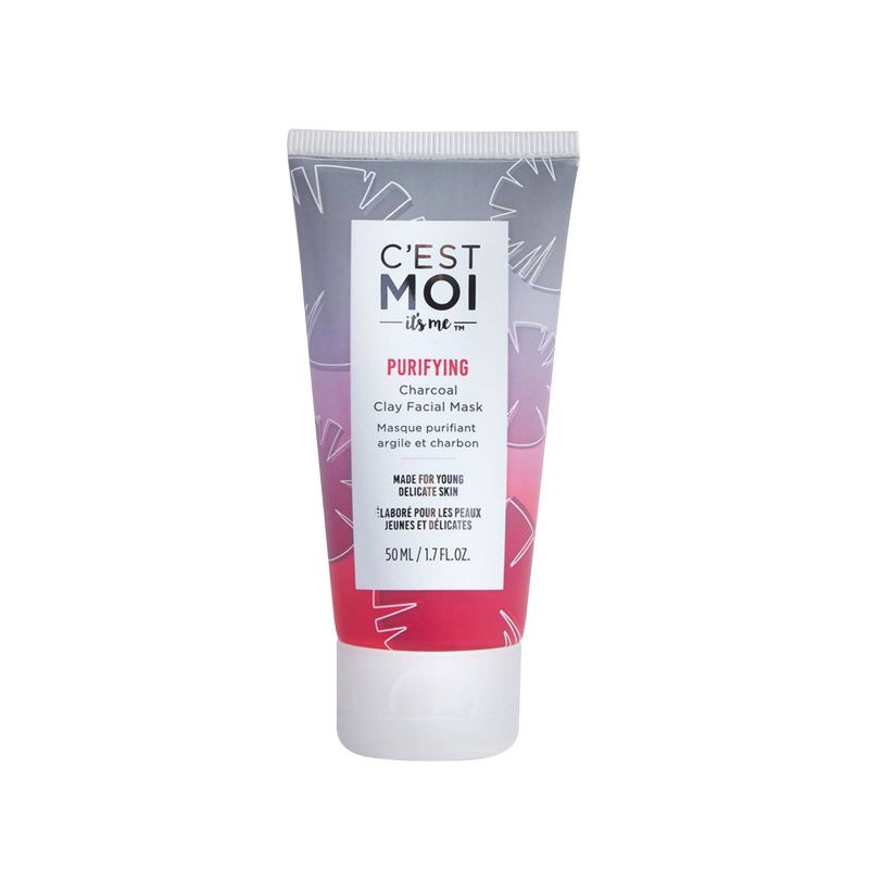 C'est Moi Purifying Charcoal Clay Facial Mask - 1.7 fl oz