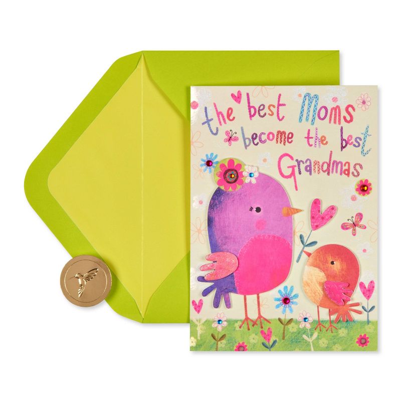 Mothers Day Greeting Card Big and Little Birds - PAPYRUS