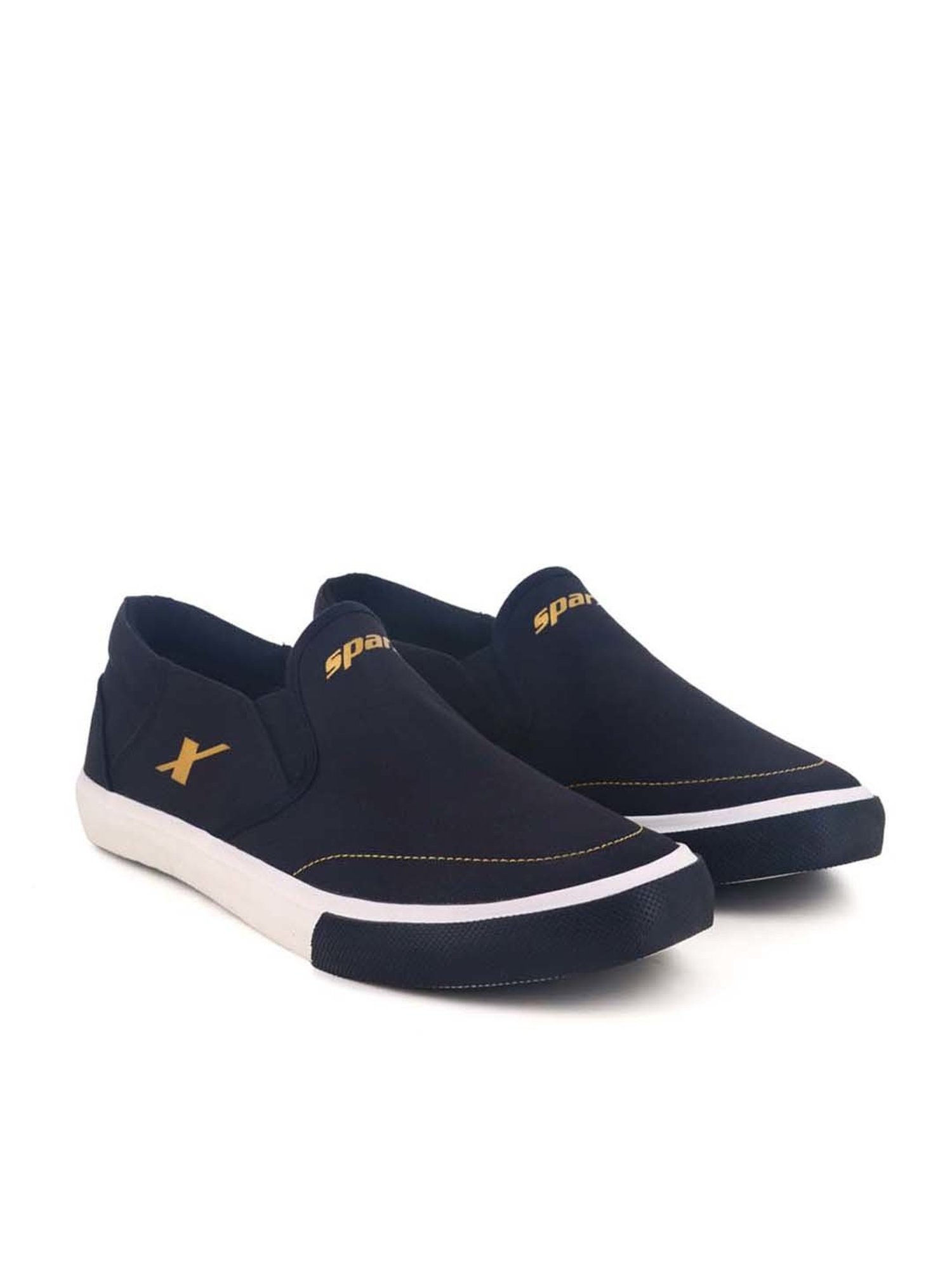 Sparx Men's Black Casual Loafers