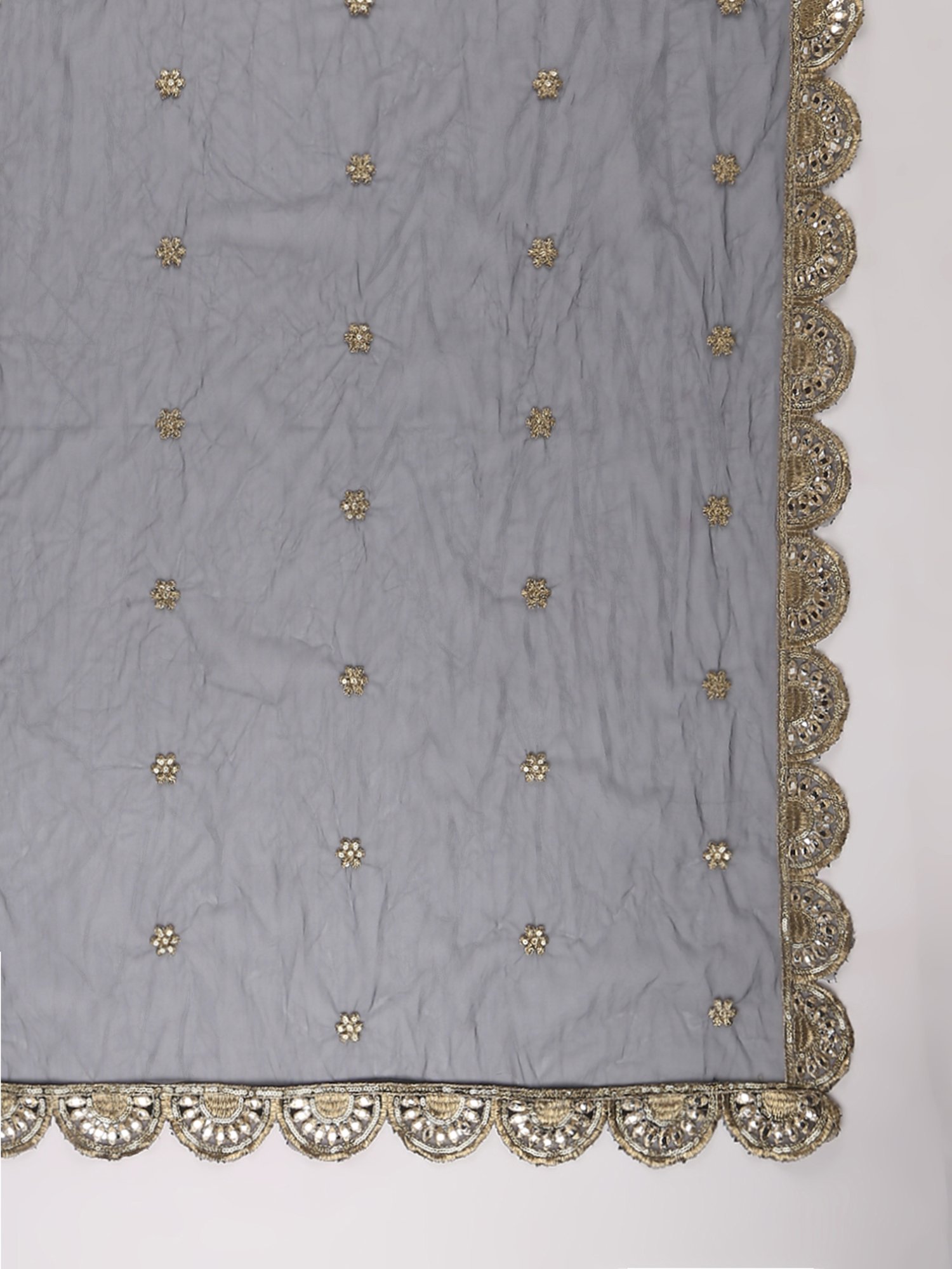 Dupatta Bazaar Black Zari Work Dupatta