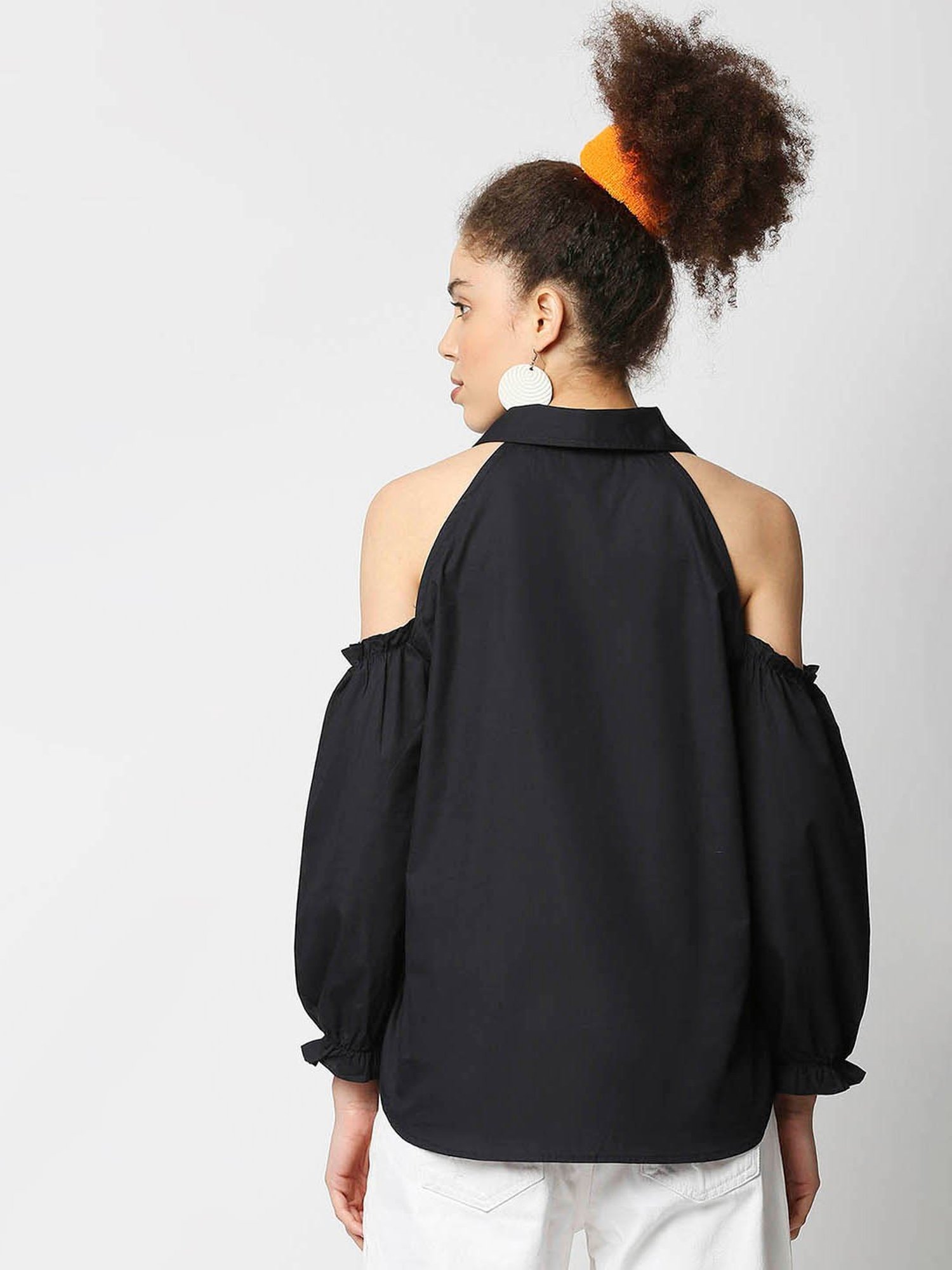 Remanika Black Regular Fit Shirt