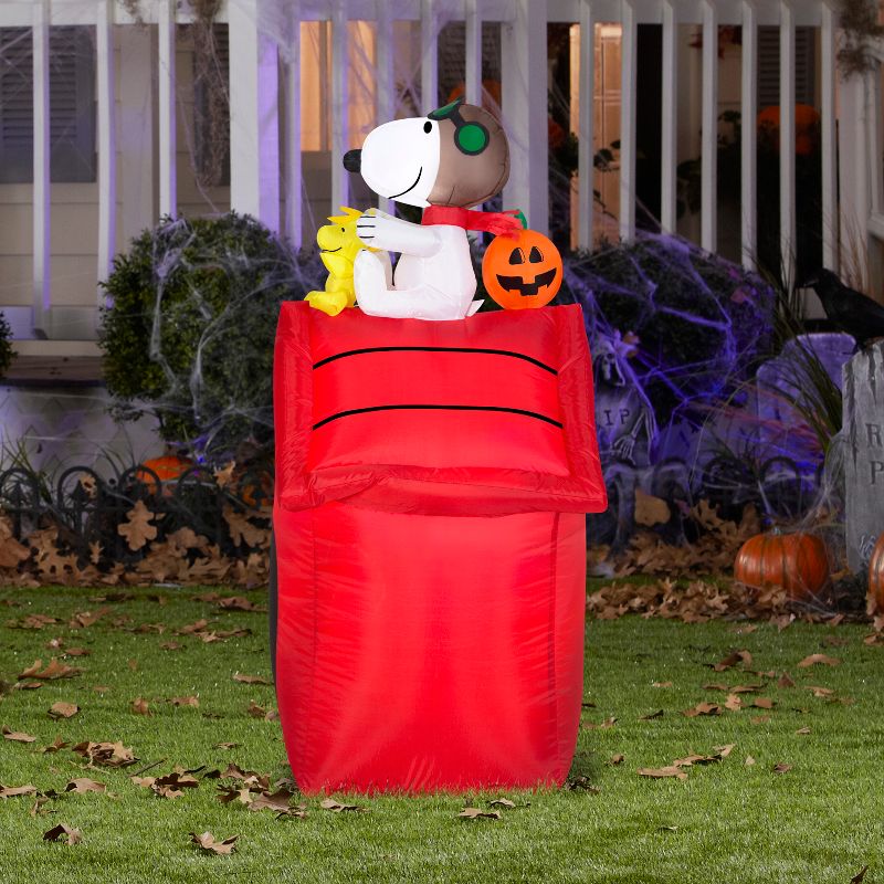 Airblown Jack and Zero Giant Halloween Inflatable Holiday Decoration