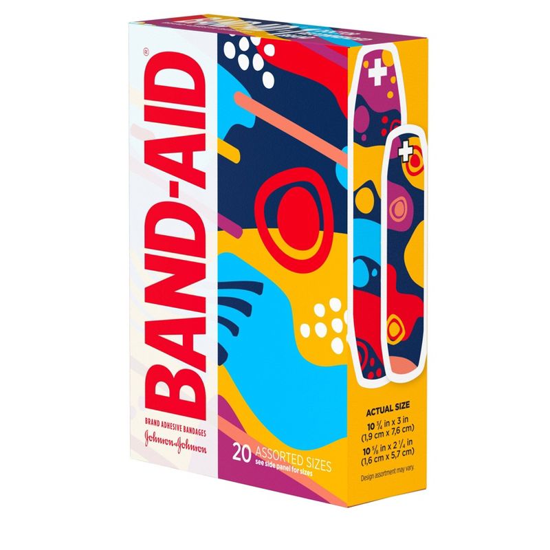 Band-Aid Designer Bandages - 20ct