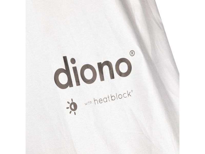 Diono Universal Stroller Sun Shade & Insect Net with Heatblock Sun Protection - Silver