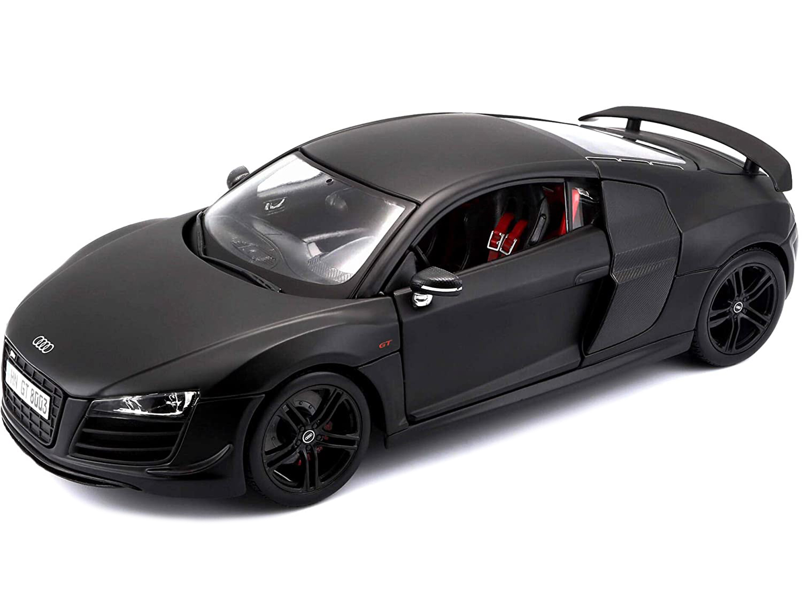 2022 Audi RS 3 Sedan Performance Edition Nargo Gray with Sunroof 1/18 Model Car by GT Spirit
