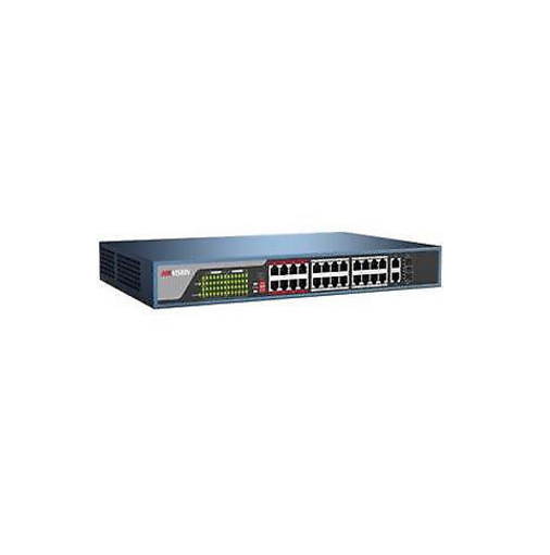DS-3E0326P-E 24-ports 100Mbps Unmanaged PoE Switch